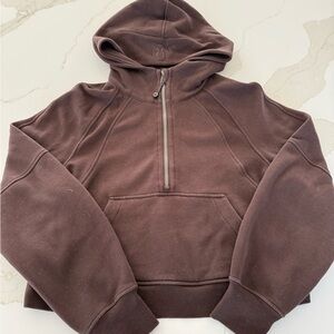 Lululemon cropped scuba hoodie